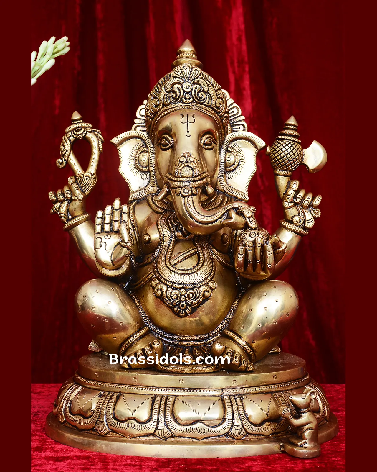 Ganesh Round With Base