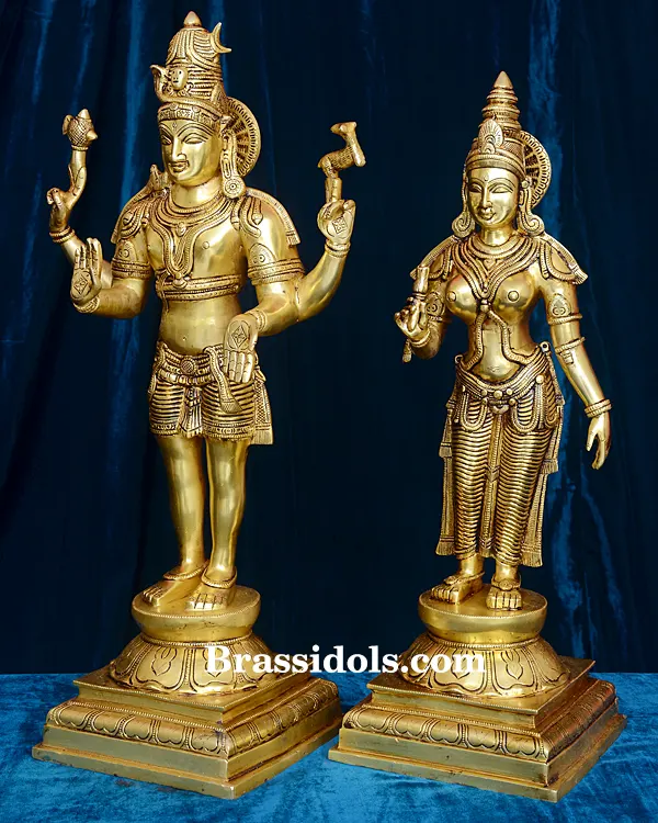 Standing Shiva Parvati - image 5