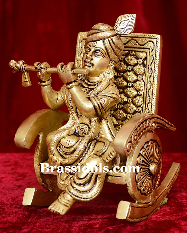 Chair with Krishna - image 3