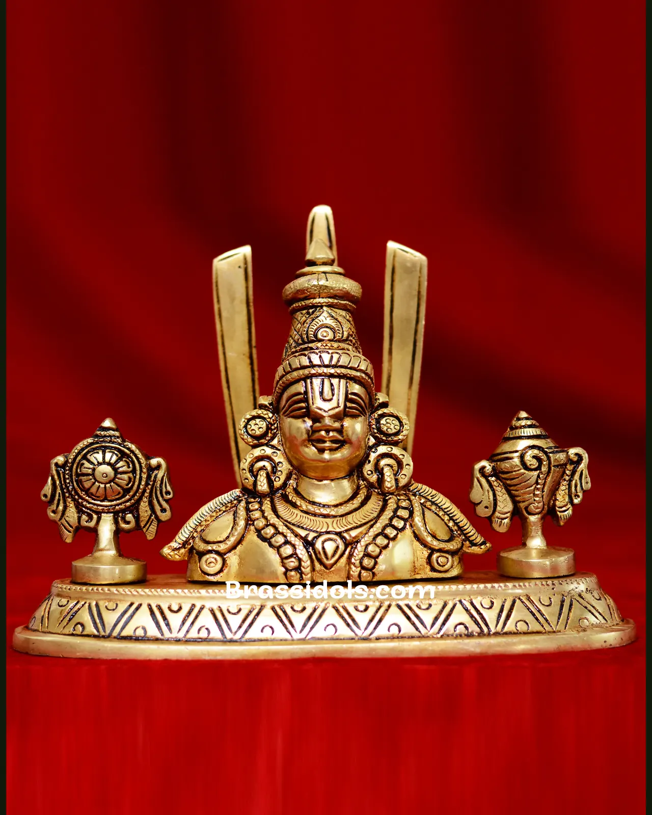 Shank Chakra Stand with Balaji face Base