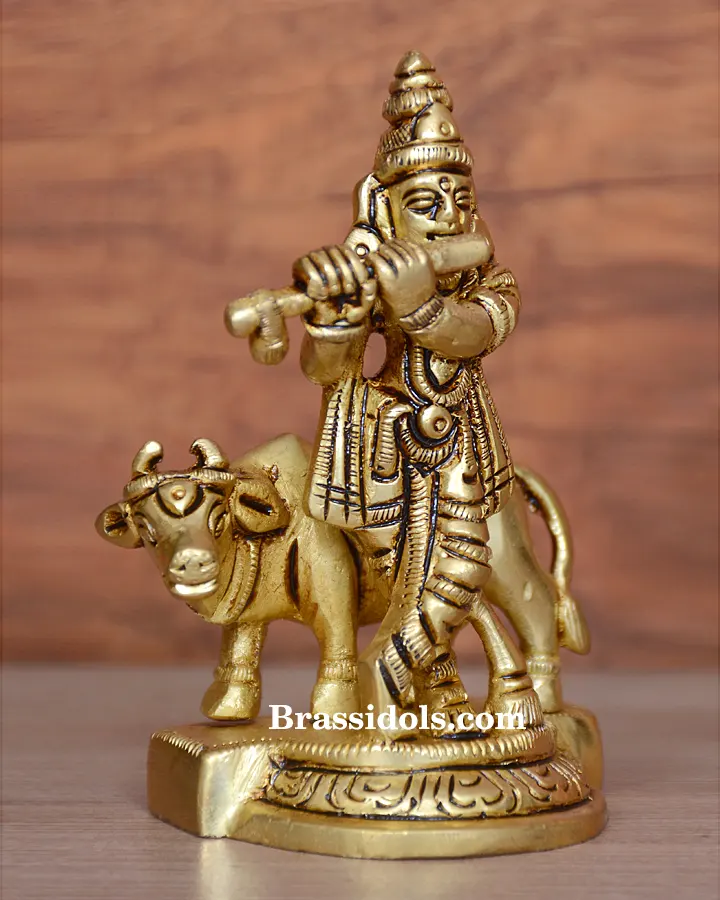 Standing Base Cow Krishna - image 3