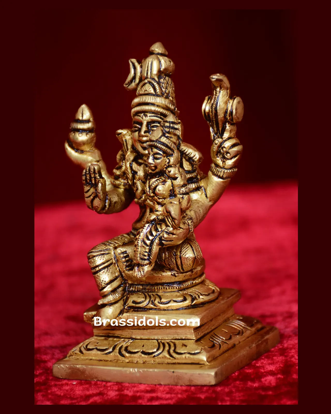 Shiva Parvati with Base - image 3