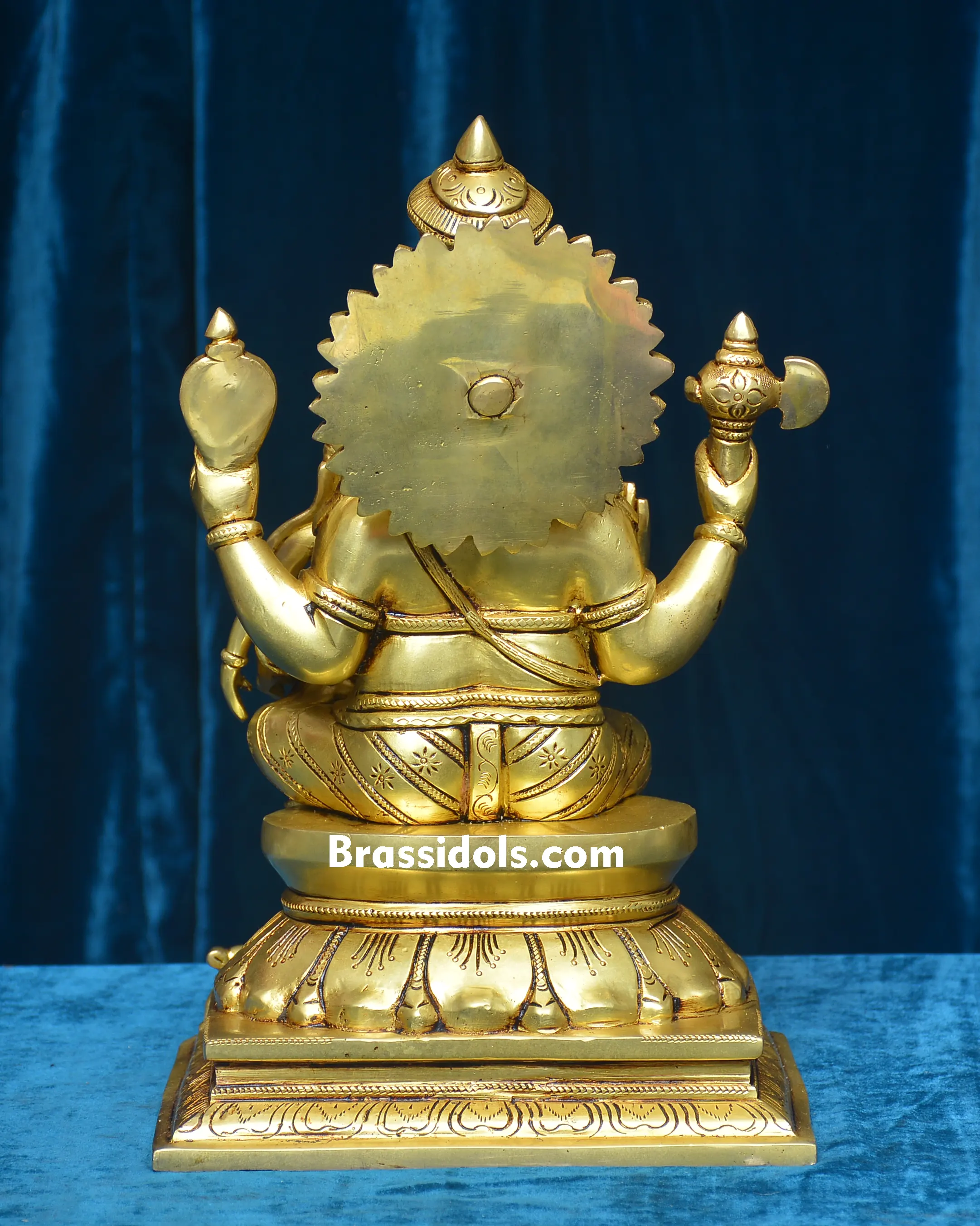 GANESH SITTING LAXMI ON LAP - image 5