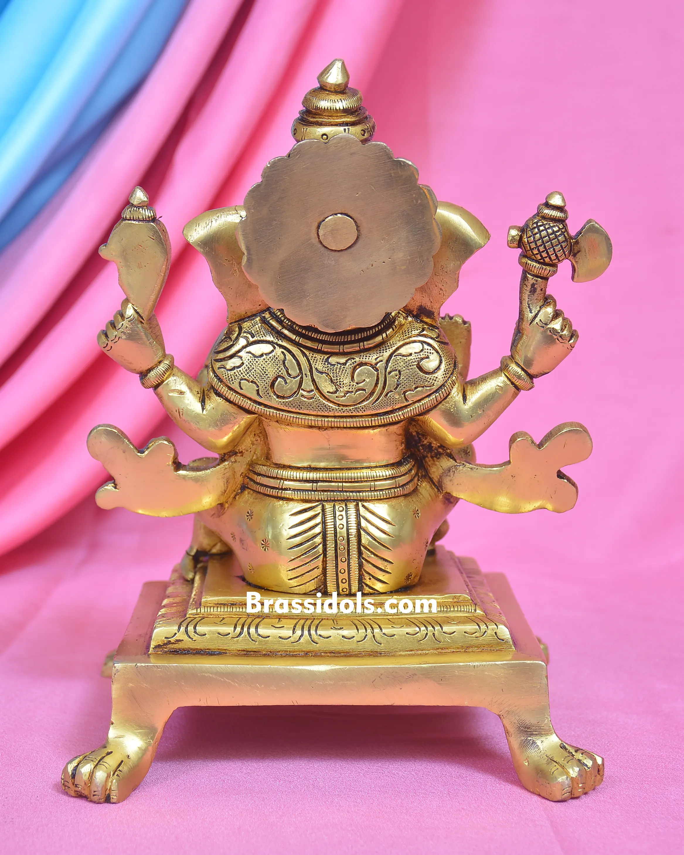 BRASS CHOKI GANESH - image 4
