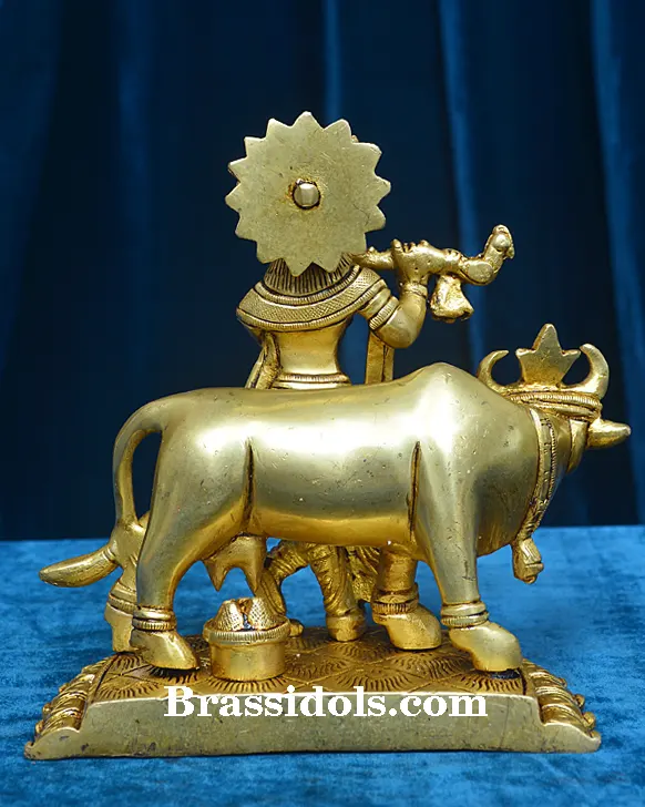Krishna With Cow - image 4