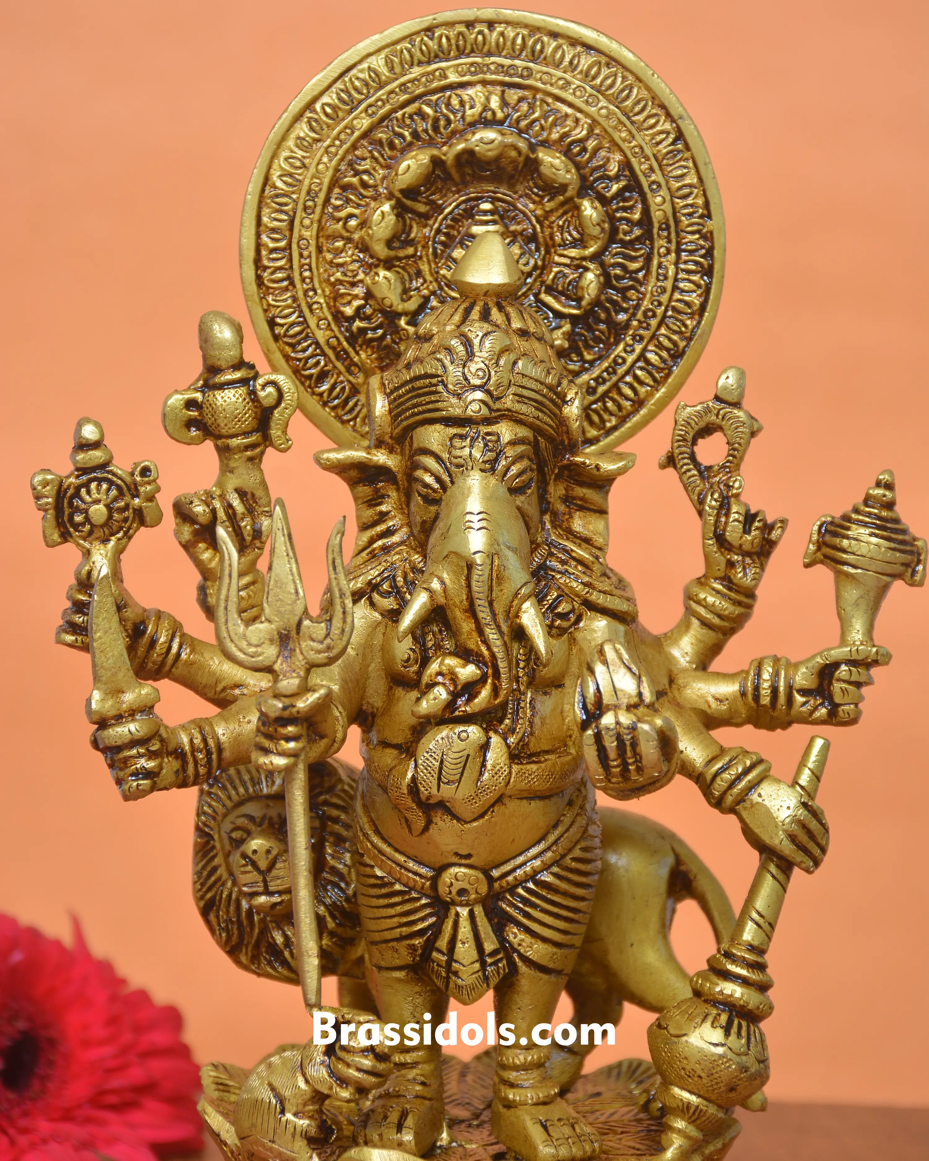 Dristi Ganesh Idol for Home Decor - 2.00 kg - image 3