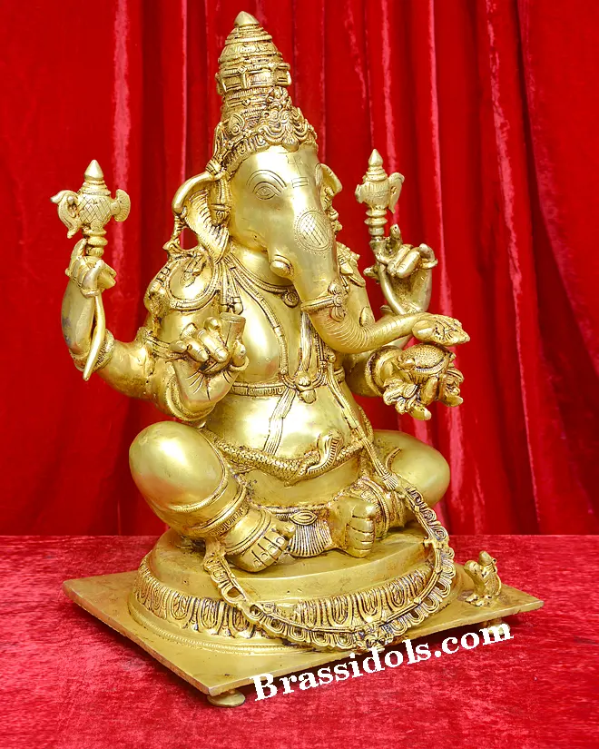 Square Base Ganesh - image 3