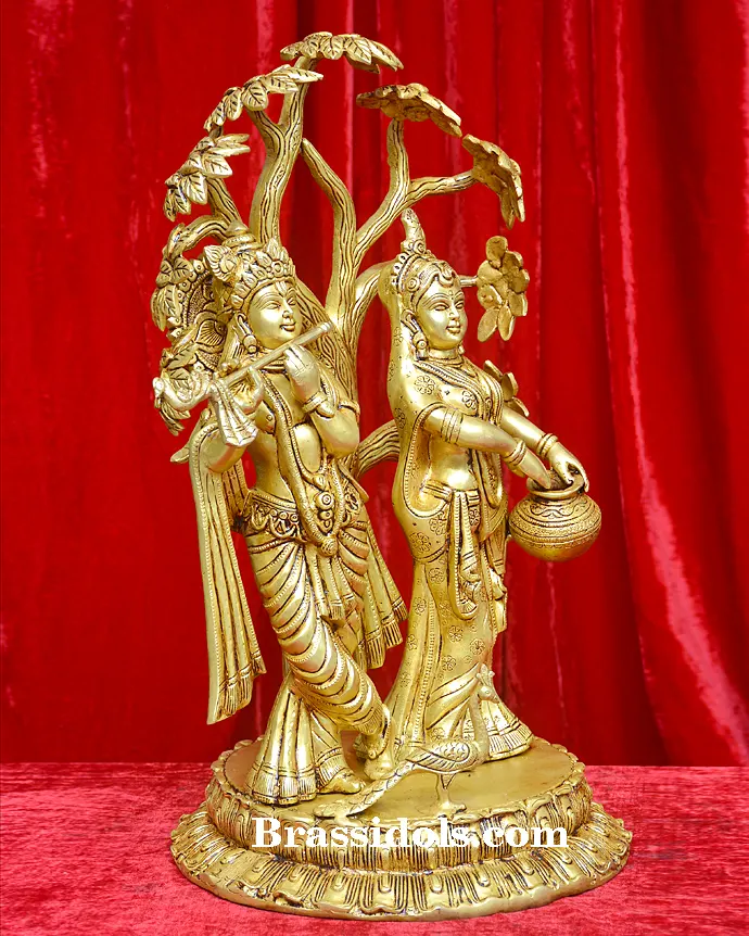 Radha Krishna With Tree - image 3