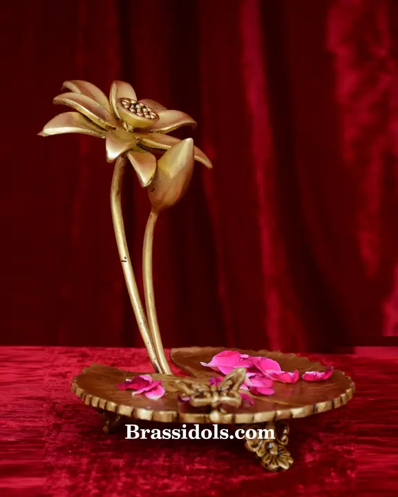 Standing thamari flower round Base - image 3