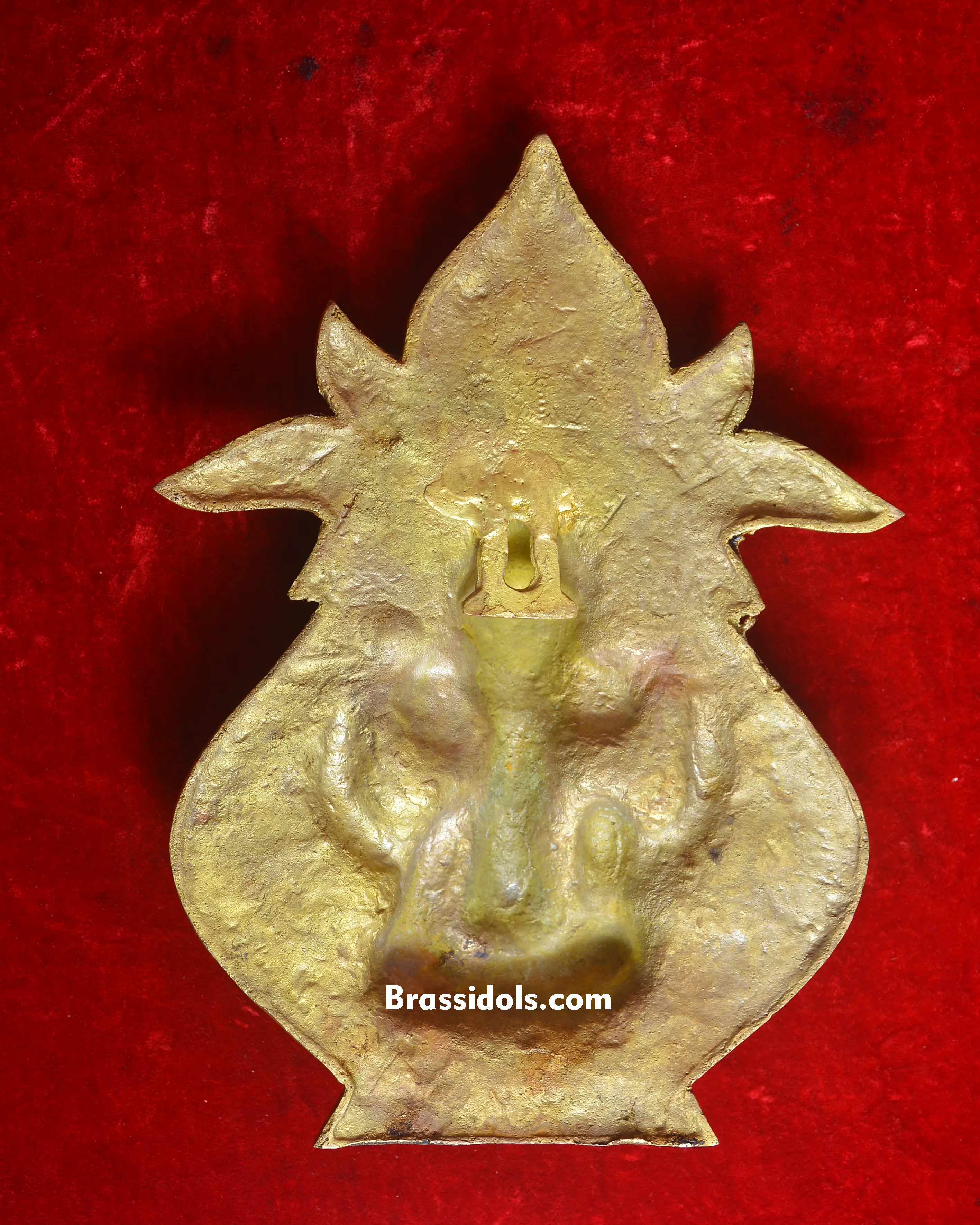 BRASS HANGING GANESH KALASH - image 4