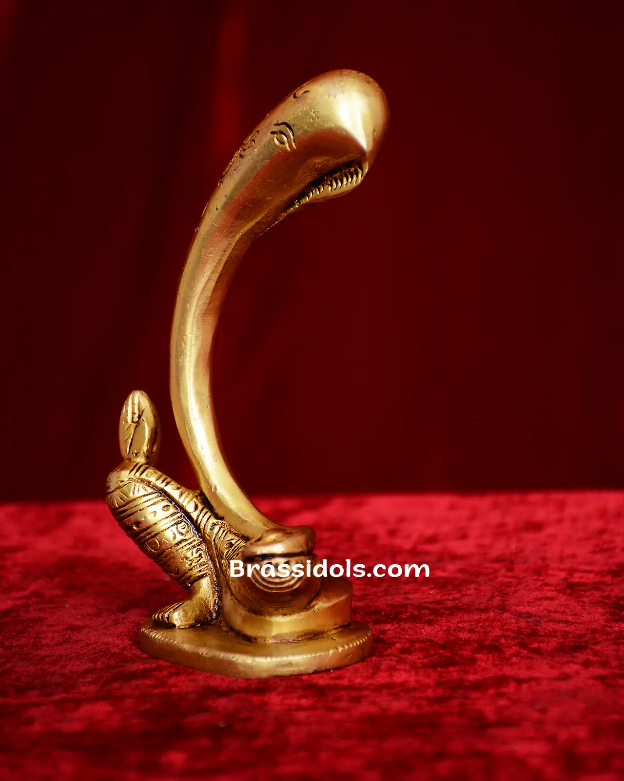 Brass Modern Ganesh idol - 6 inches - image 3