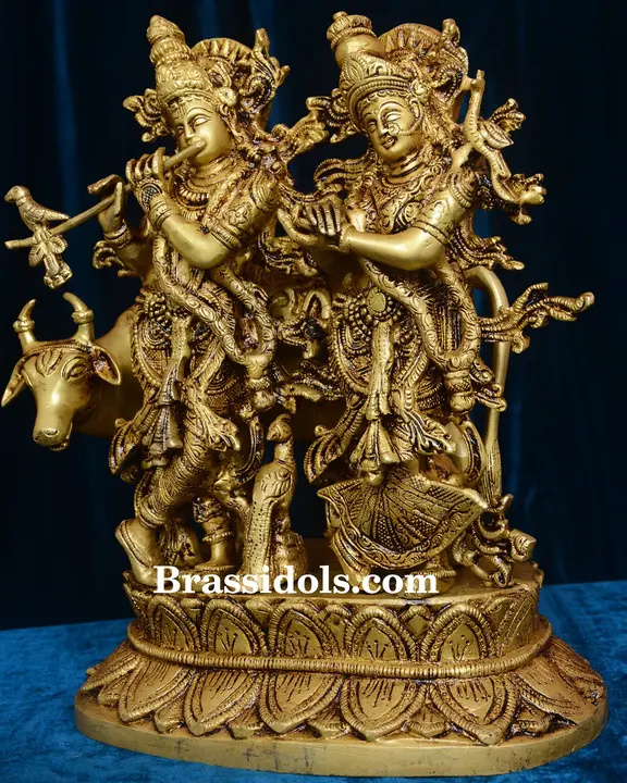 Cow Radha Krishna with Curving - image 3