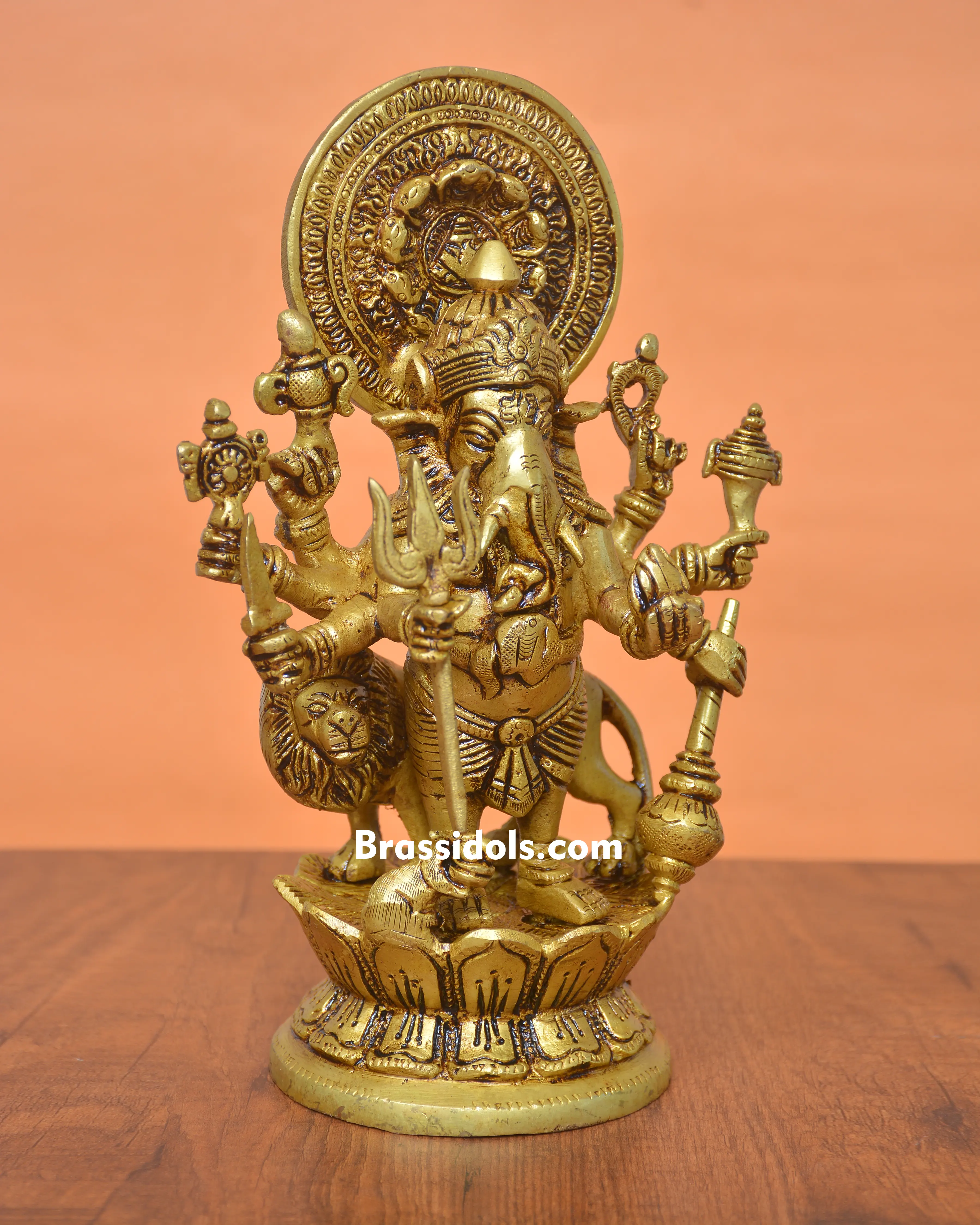 Dristi Ganesh Idol for Home Decor - 2.00 kg - image 4