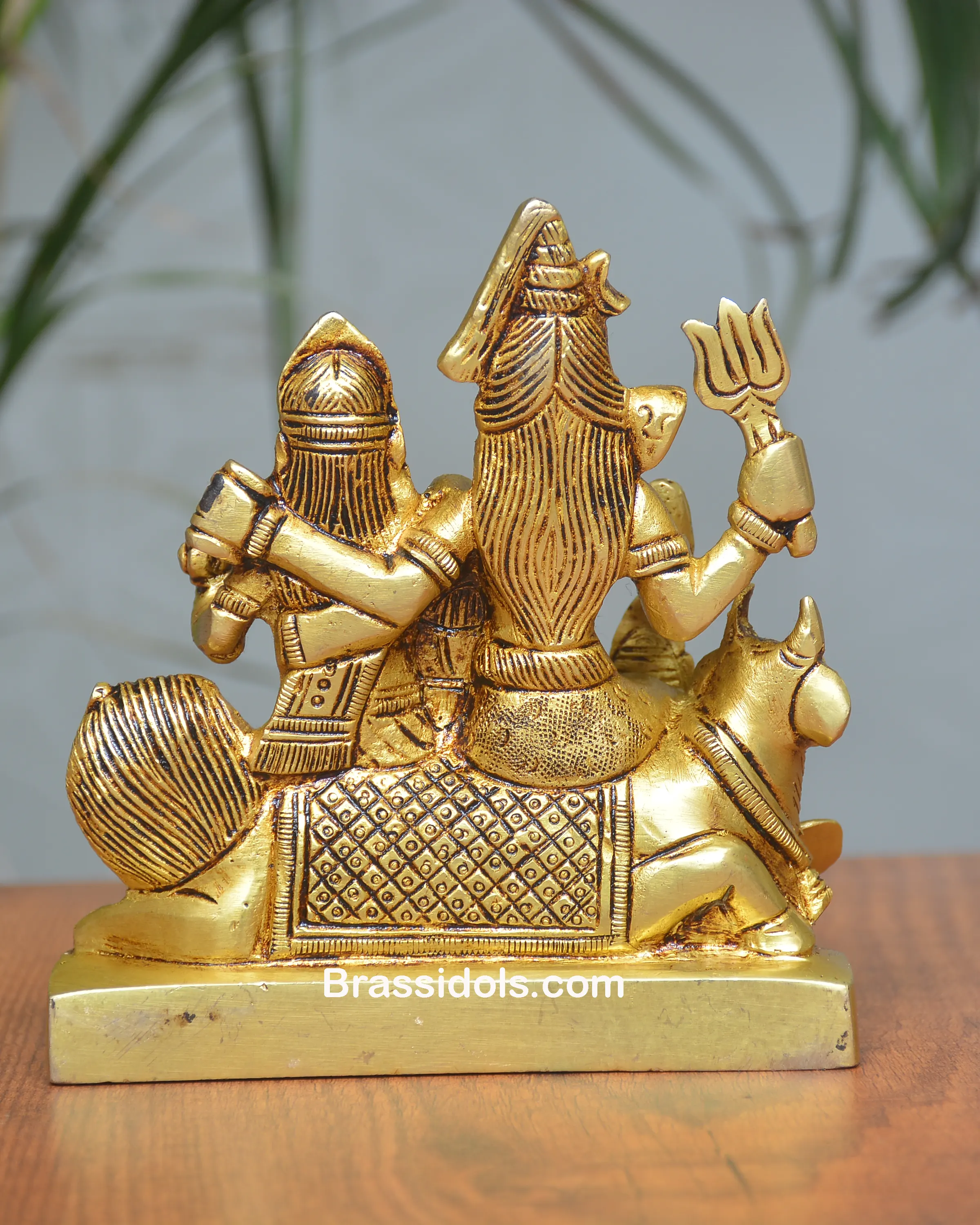 SITTING SHIV FAMILY IDOL - image 5