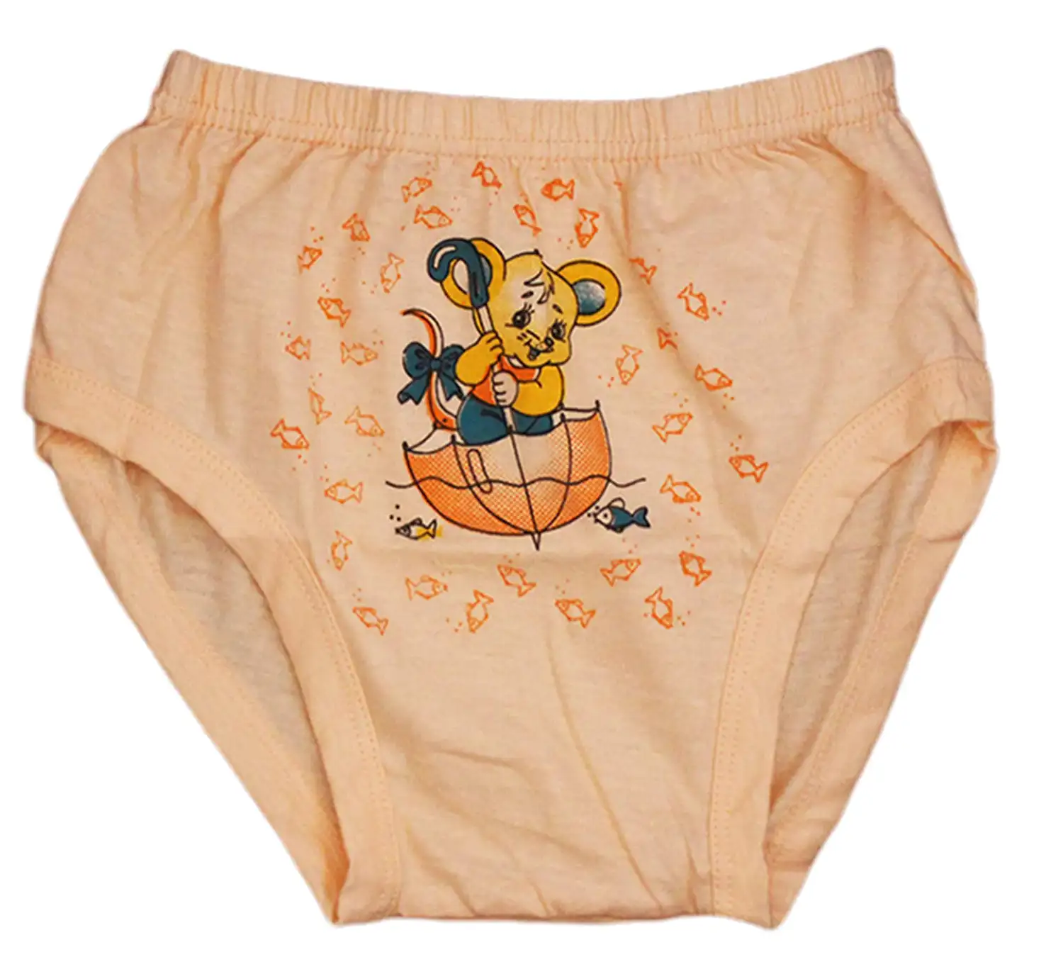 Girls innerwear multicolor kids panty lighty  color 12 pcs baby jettyhafeelatextiles