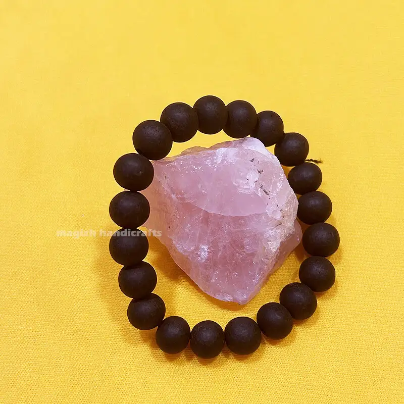 Karungali Ebony Wood Bracelet - 12mm - secondary