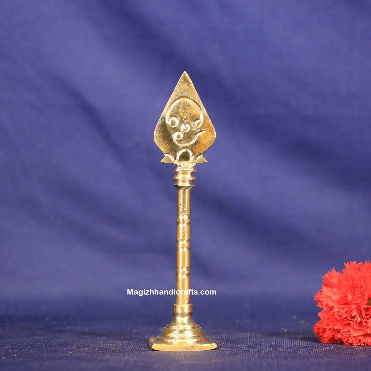 Brass Murugan Vel - 5.5 inches
