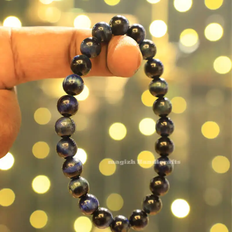 Blue Tiger eye Crystal Bracelet - secondary