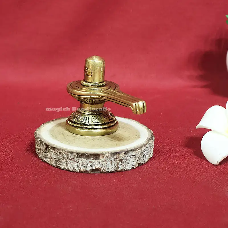2 inches Brass Shiva Lingam idol SC - secondary