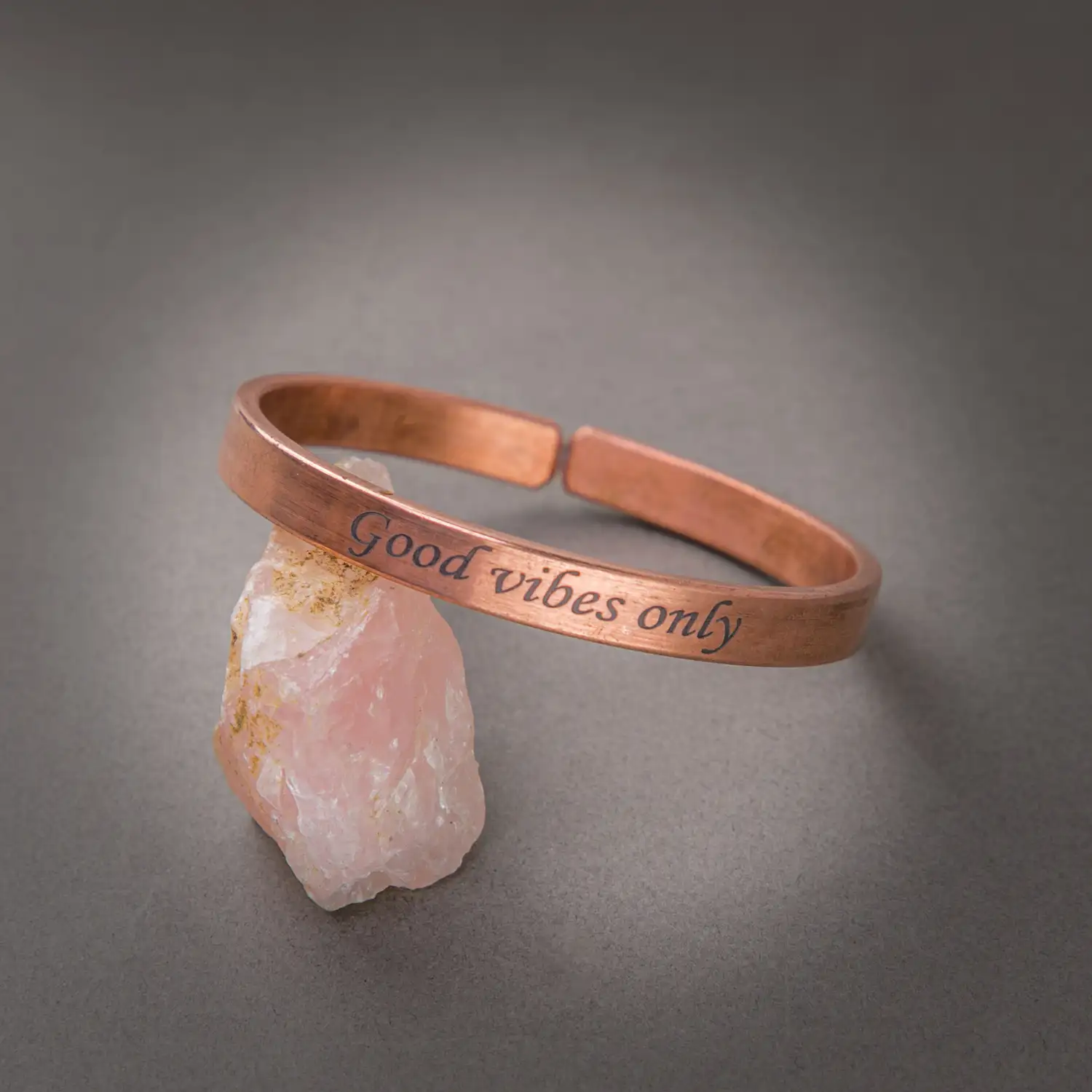 Good vibes only Pure Copper Bracelet