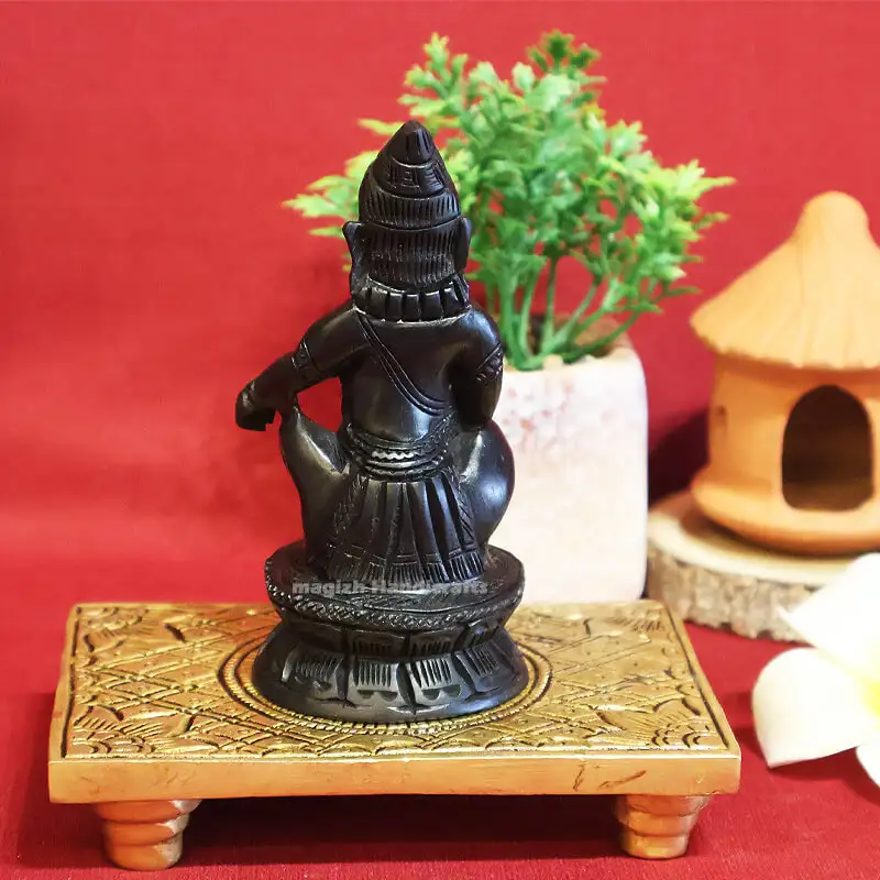 4 inches Karungali ayyappan idol - secondary