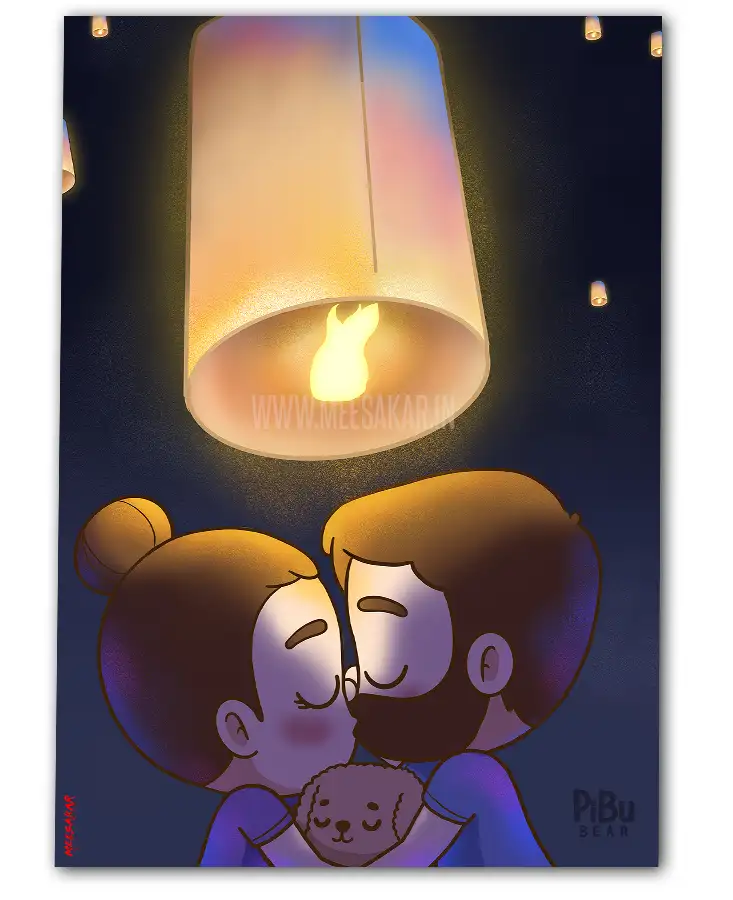 LANTERNS AND LOVE - POSTERMeesakar