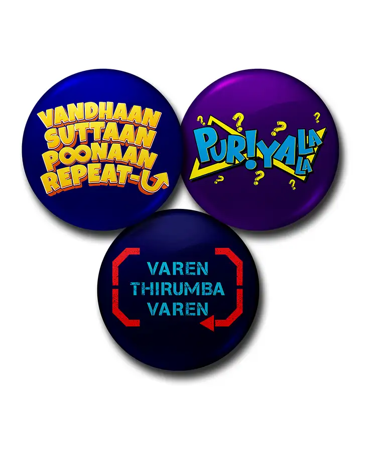 MAANAADU ONE LINERS - BADGEMeesakar