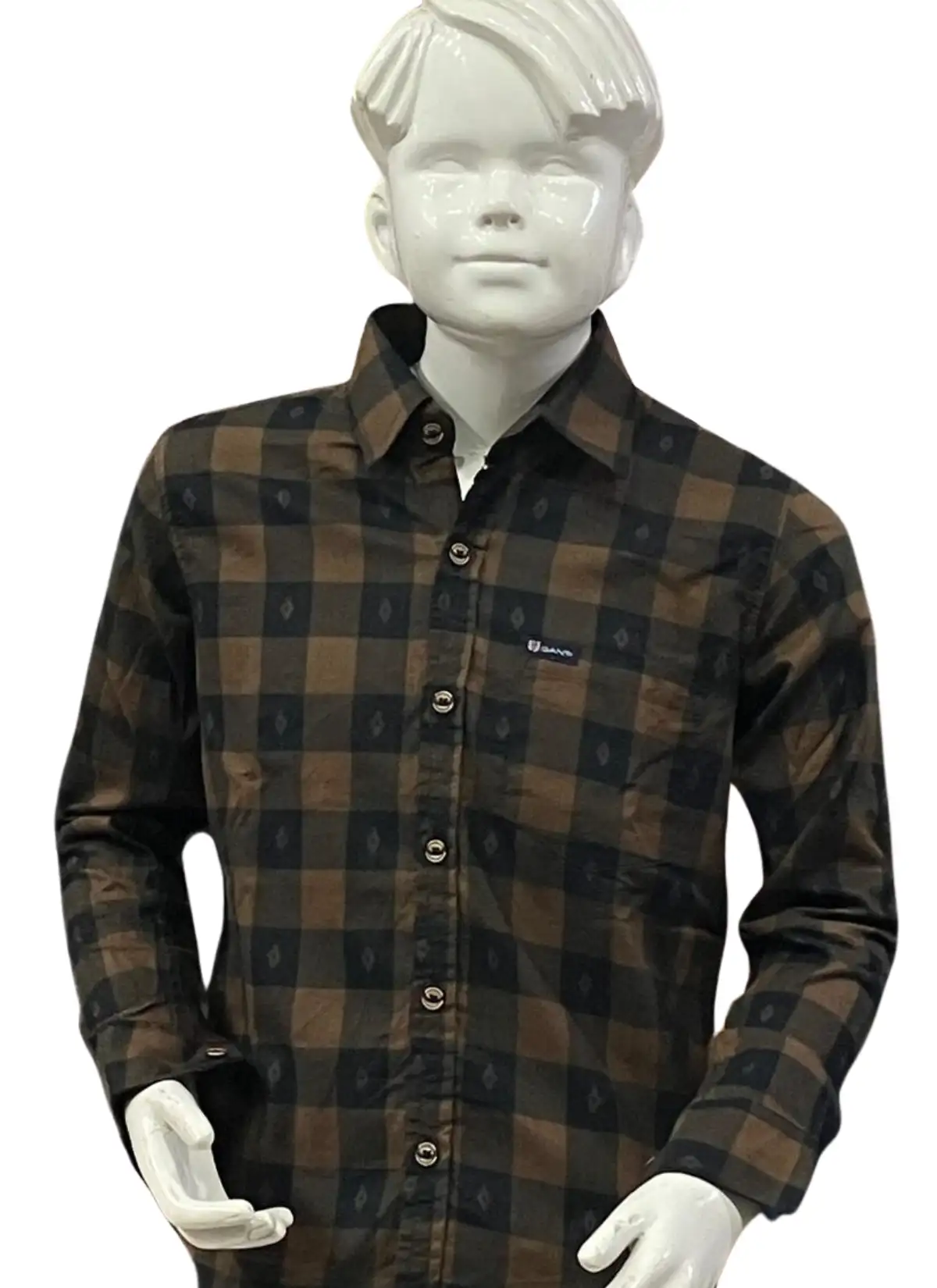 Shirt-Casual-Boys-32-Collar-Fancy-Full-Smart-FitSundar Fashions 