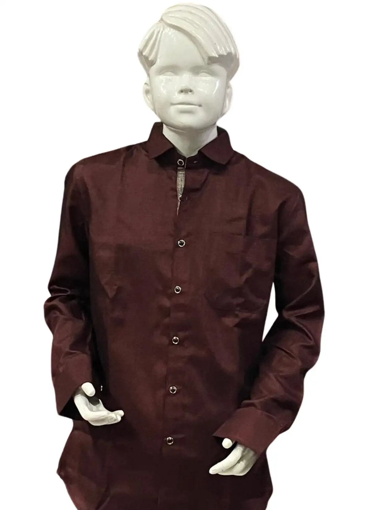 Shirt-Casual-Boys-32-Collar-Fancy-Full-Smart-FitSundar Fashions 