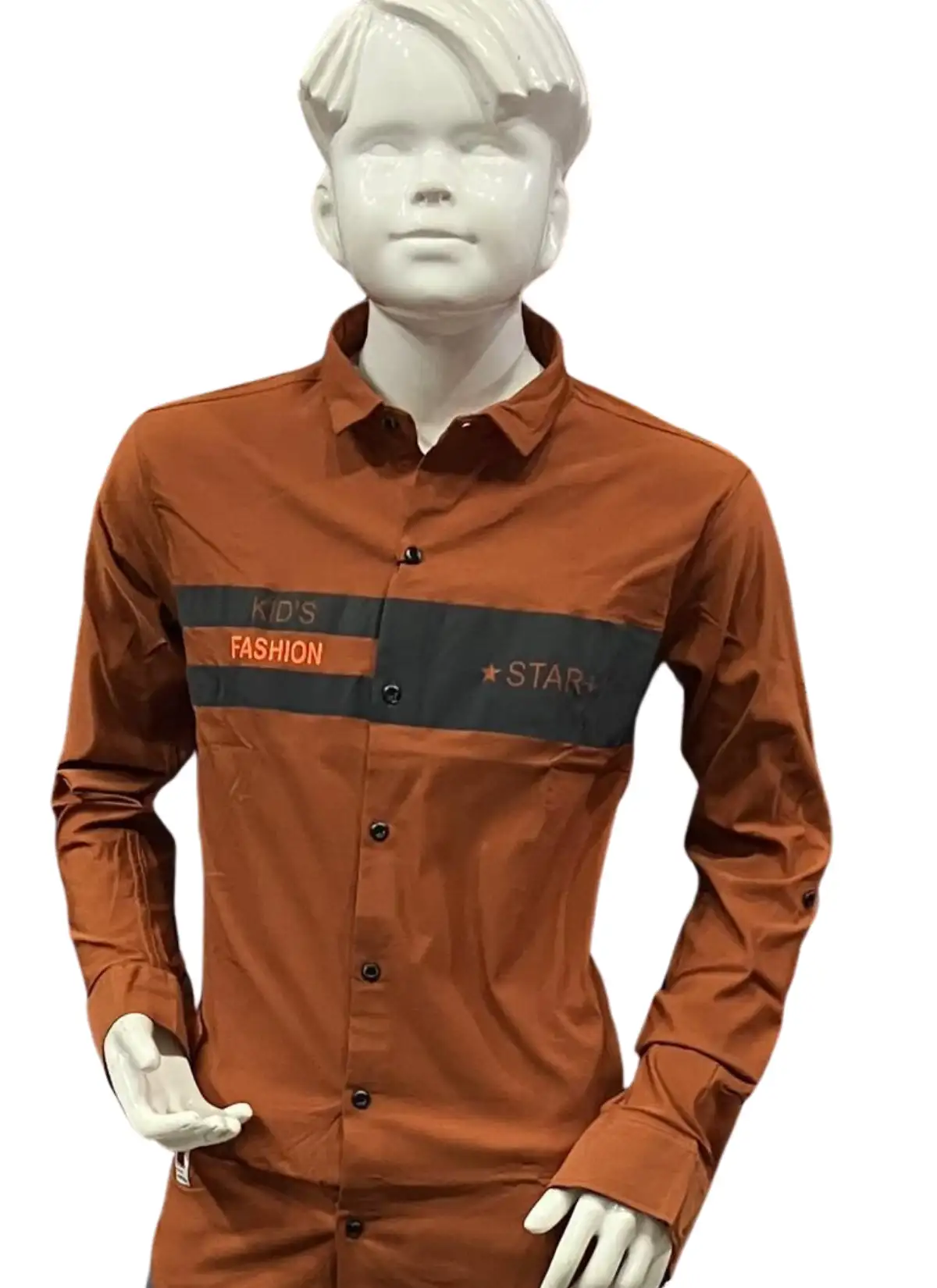 Shirt-Casual-Boys-32-Collar-Fancy-Full-Smart-FitSundar Fashions 