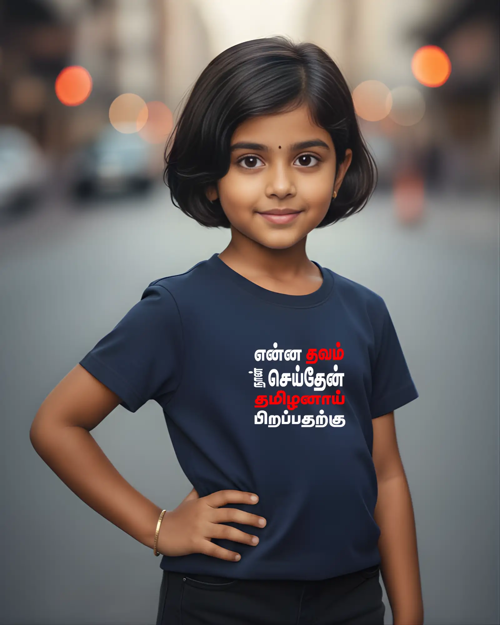 Enna Thavam Seithein Naan Tamilanaai Pirapatharkku-Royal-Blue