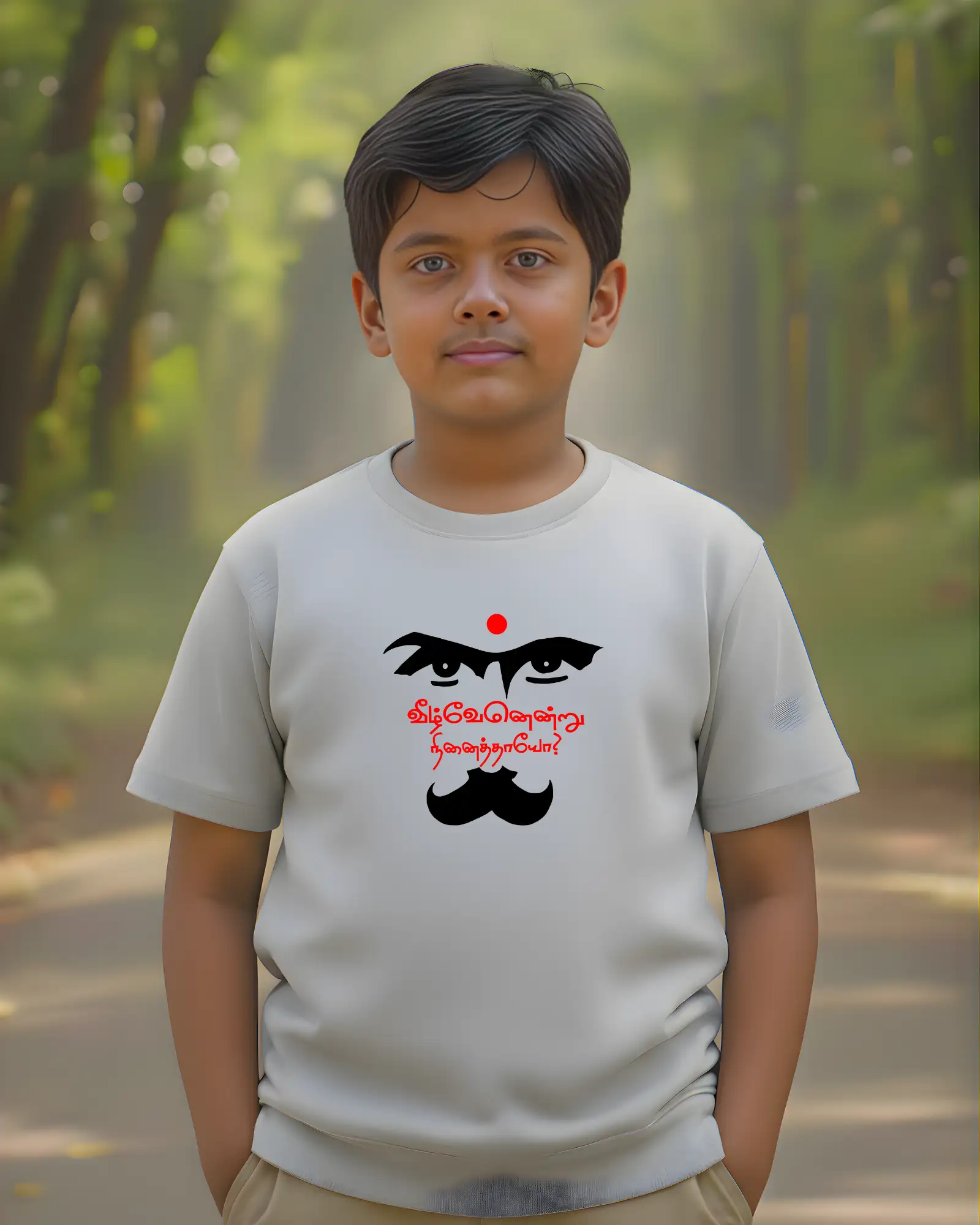 Veezhvein Endru Ninaithayo-Grey-Melange