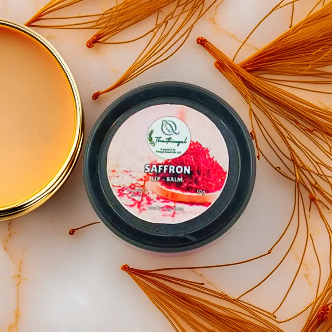 Saffron Lip Balm – Radiant Nourishment