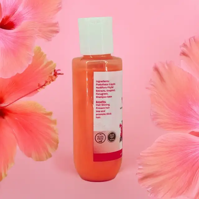 Hibiscus - 100% Natural Shampoo - secondary