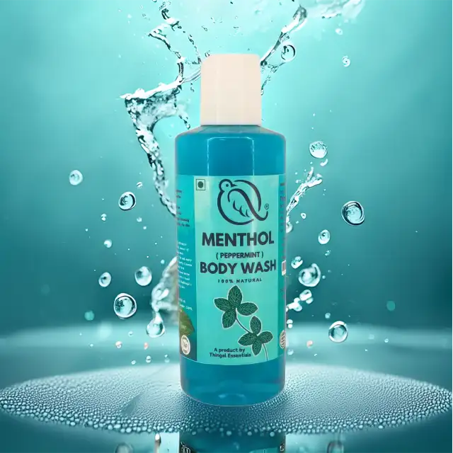 Menthol ( peppermint ) Natural Body wash