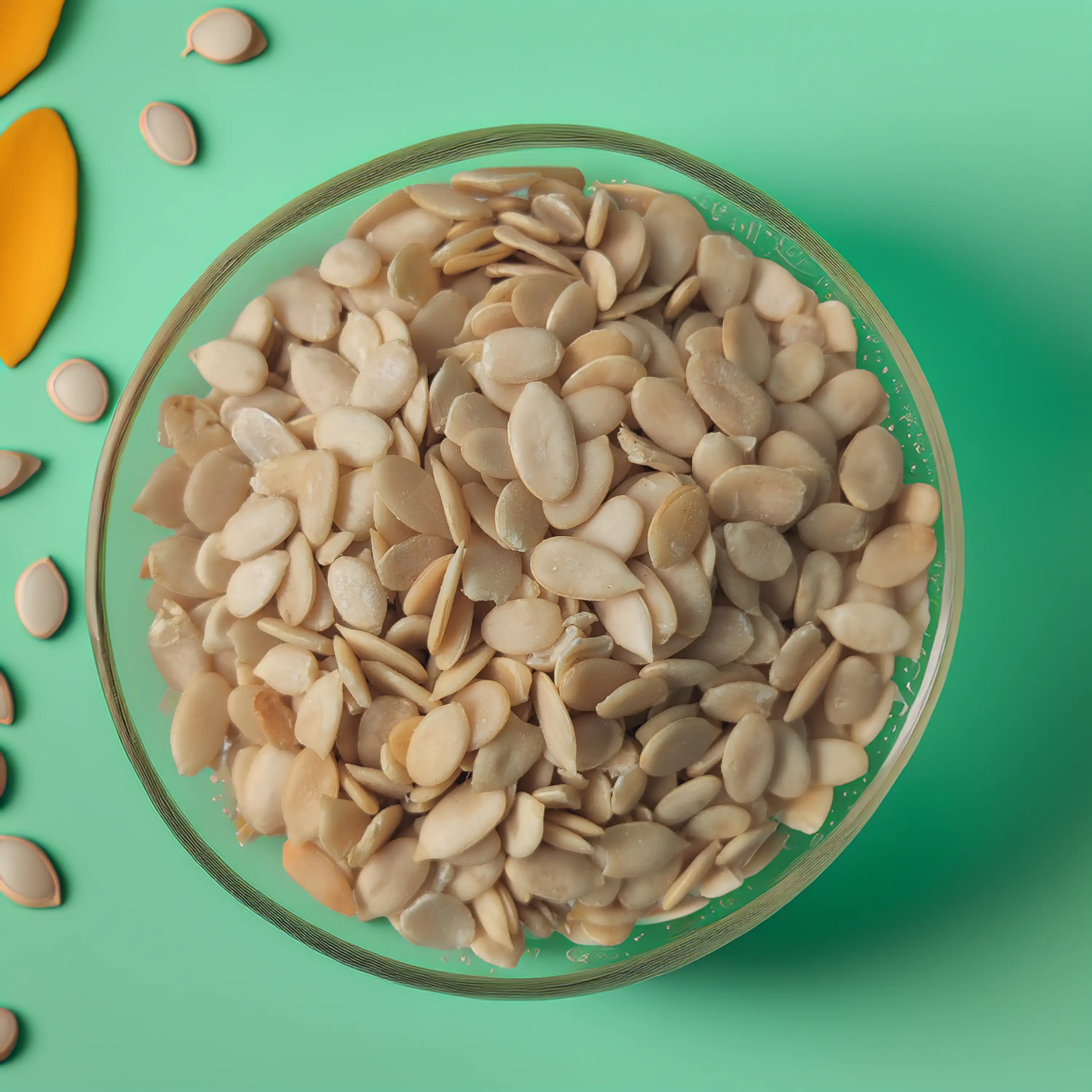 White pumpkin seed