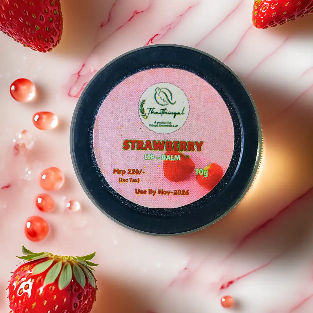 Strawberry Lip Balm – Sweet Moisture