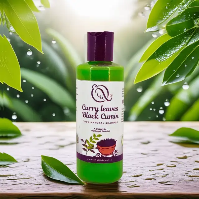 Curry Leave / Black Cumin - 100% Natural Shampoo