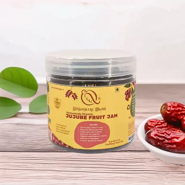 JUJUBE FRUIT JAM (200g) - 100% Natural HomemadeThaithingal.in