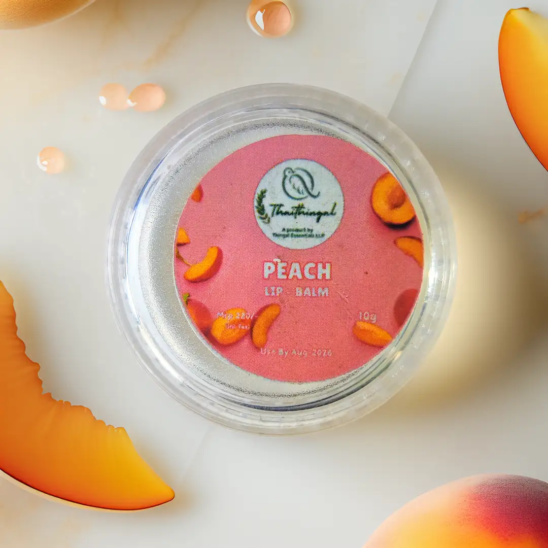 Peach Lip Balm – Silky Smooth