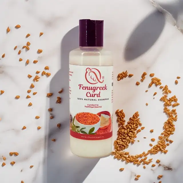 Fenugreek / Curd - 100% Natural Shampoo