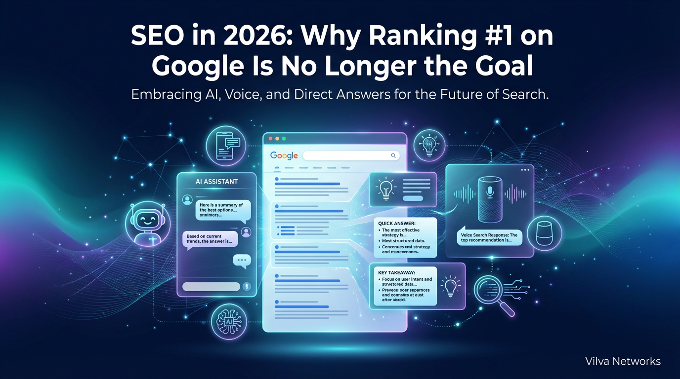 SEO in 2026: Why Ranking #1 on Google Is No Longer the Goal