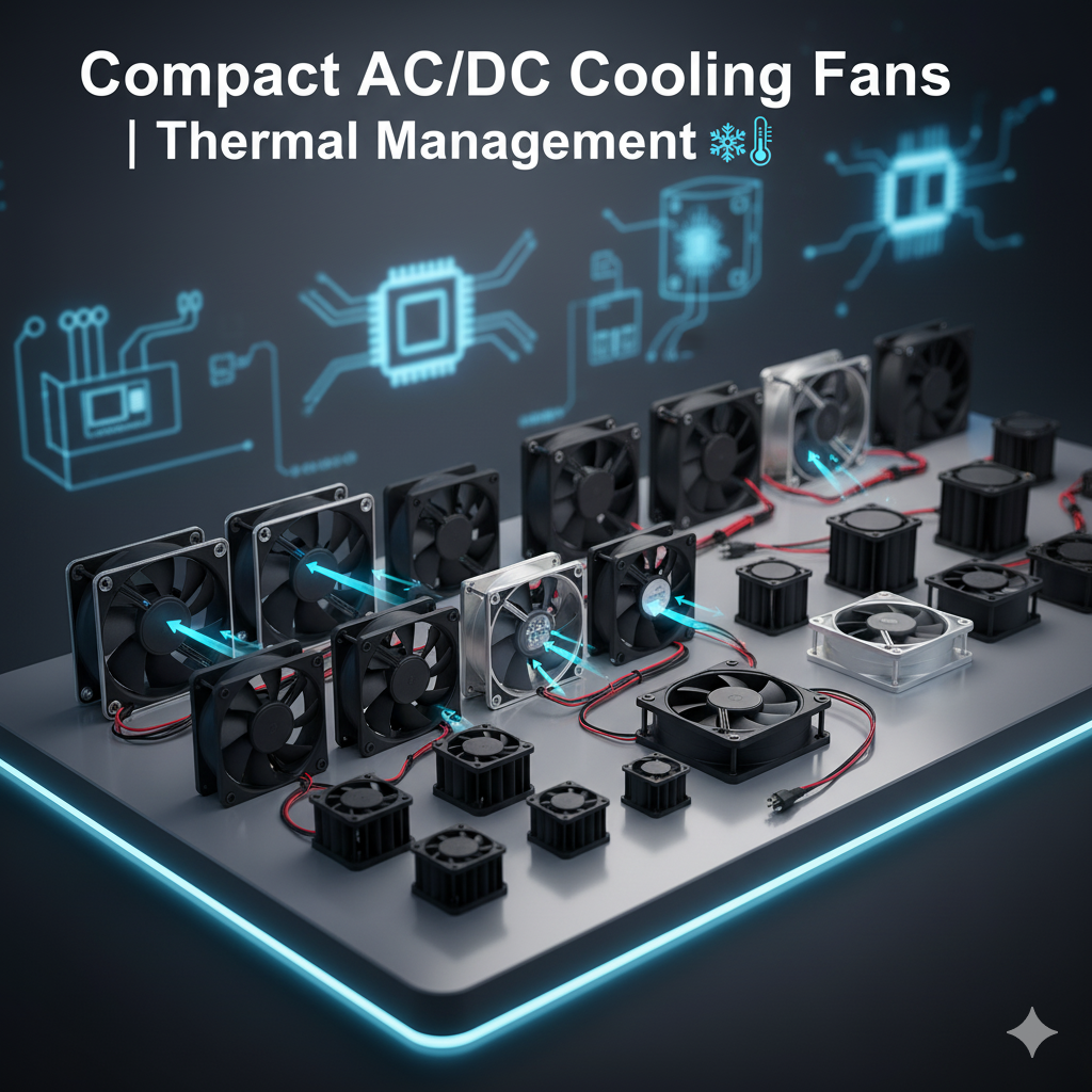 Compact AC/DC Cooling Fans — Mastering Thermal Management in Industrial Systems