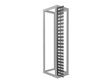 Vertical Cable Management Bar for Open Frame Rack Model 112