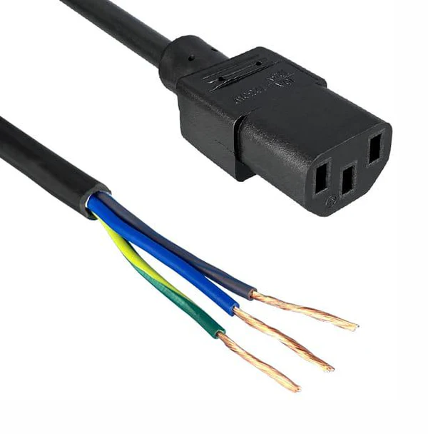 C13 CONNECTOR WITH FREE END