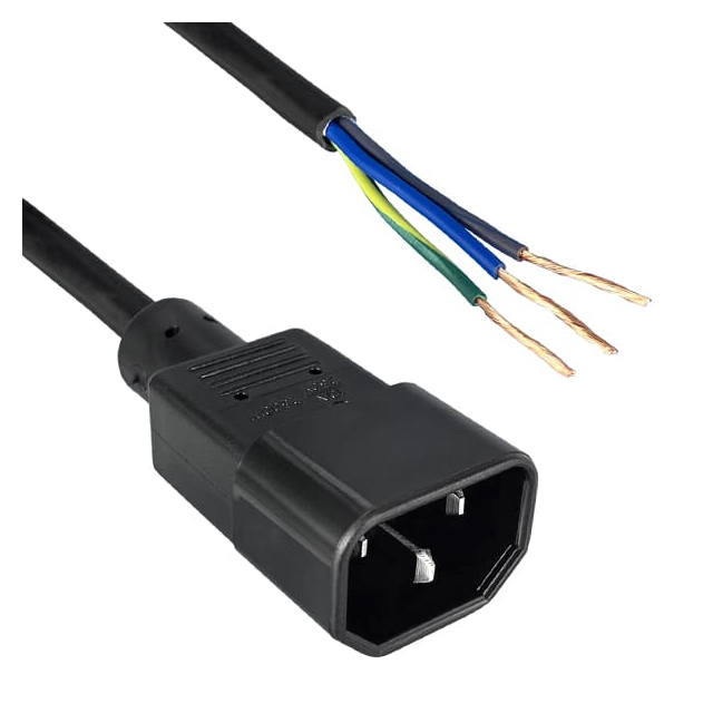 C14 CONNECTOR WITH FREE END