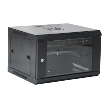 Wall Mount Black Cabinets (4U,6U,9U)