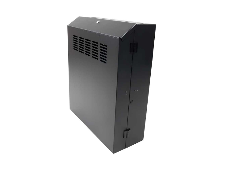 5U Vertical Wall Mount Rack Cabinet with Lock | JetPlus