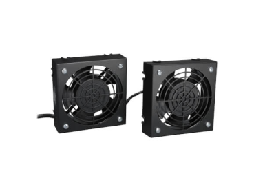 Dual Wall Mount Rack Fans