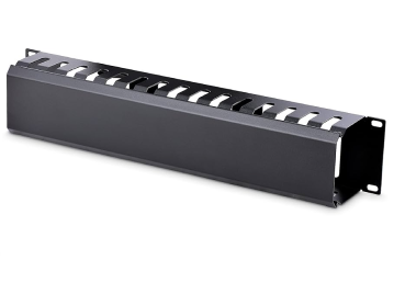 2U Horizontal Patch Cable Organizer Box for Cable Management